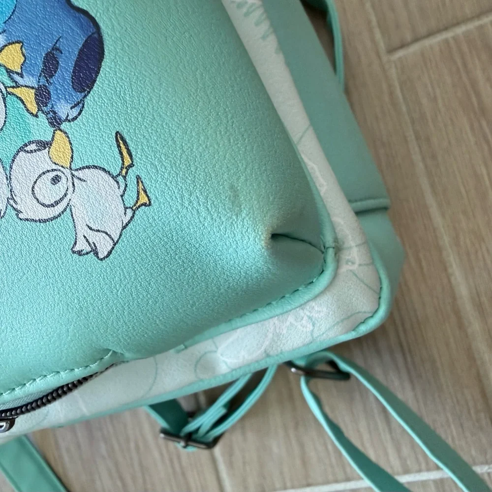 Loungefly Disney Stitch Backpack - Mint Green - Picture 4 of 5